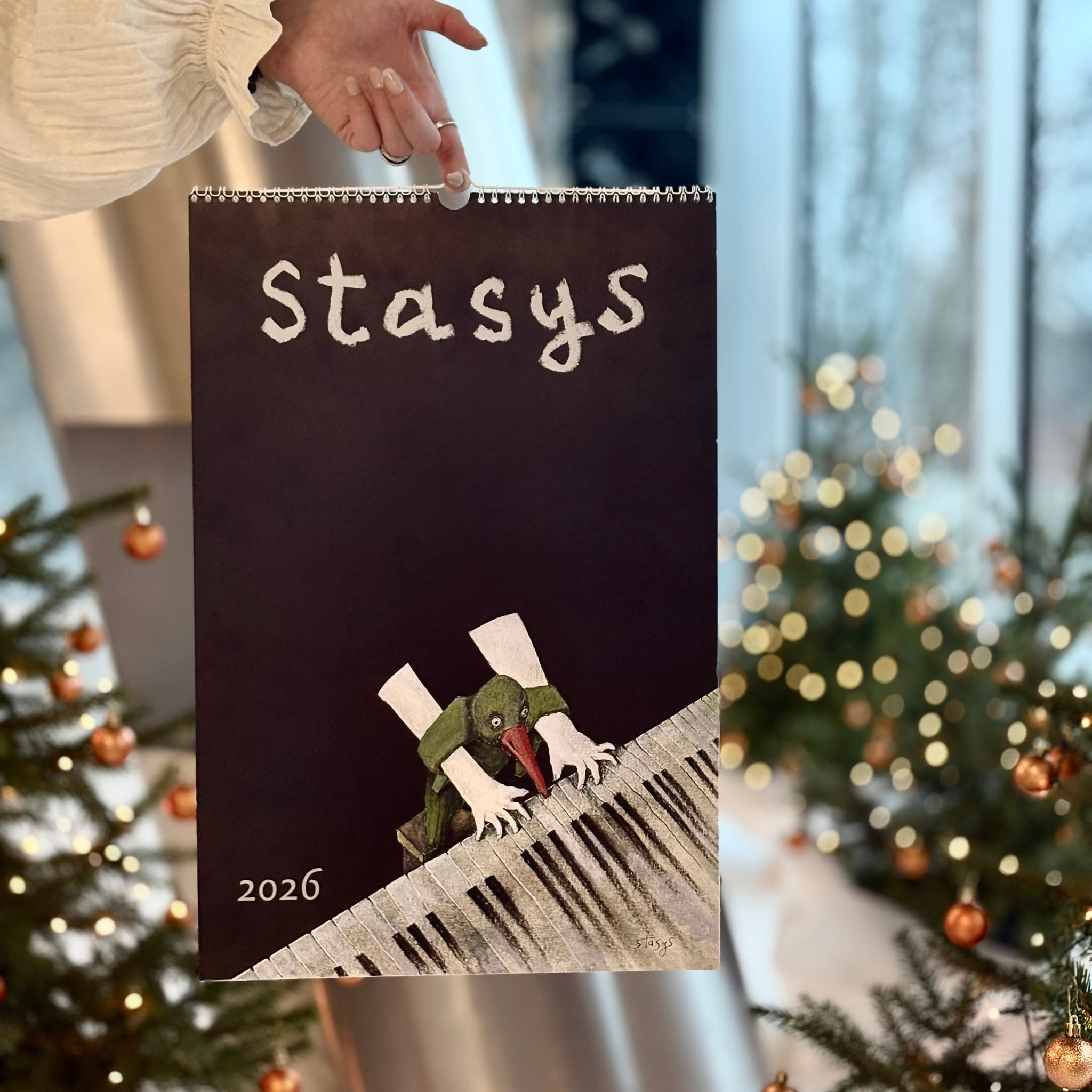 Stasys Eidrigevičius 2026 kalendorius „Muzikai"